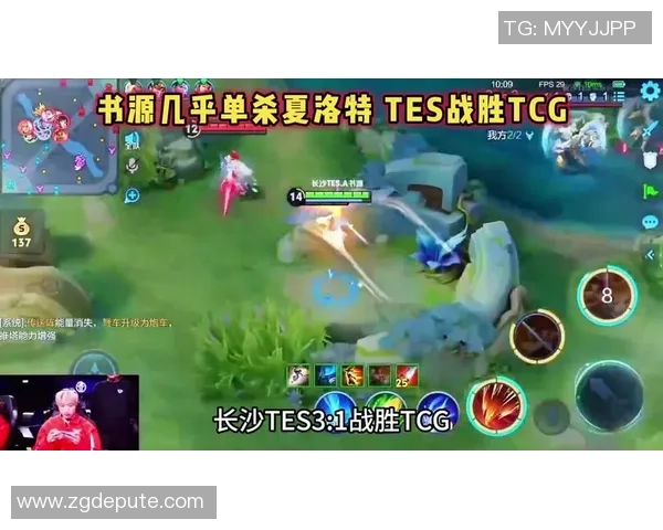 王者荣耀热点：解读TES的整体压制